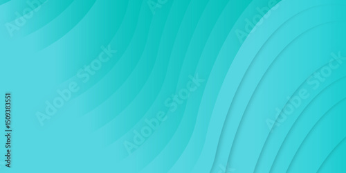 light blue gradient background featuring soft curves and subtle color variations, creating a smooth and calming abstract design for banner, wallpaper, template.