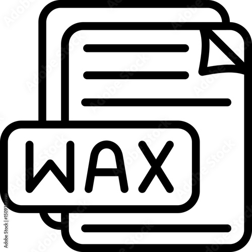 WAX File Format Icon