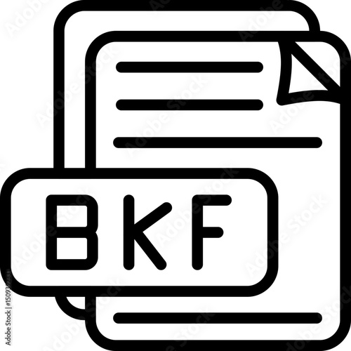 BKF File Format Icon