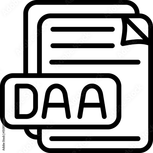 DAA File Format Icon