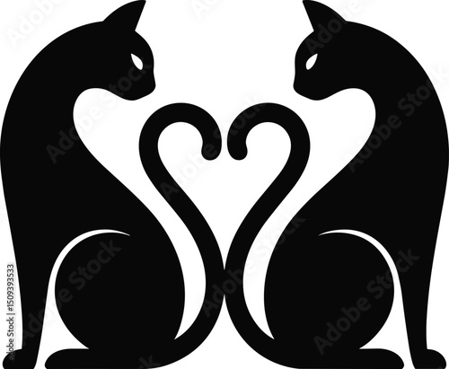Cat heart svg,cat lover svg bundle