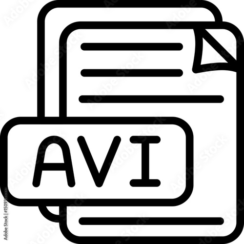 AVI File Format Icon
