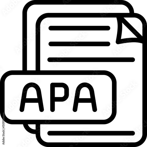 APA File Format Icon