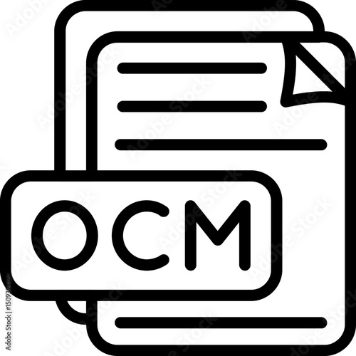 OCM File Format Icon