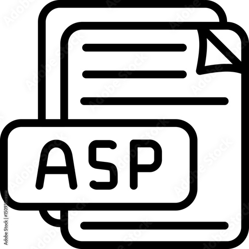 ASP File Format Icon