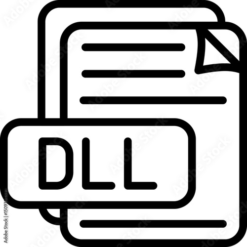 DLL File Format Icon