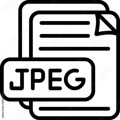 JPEG File Format Icon