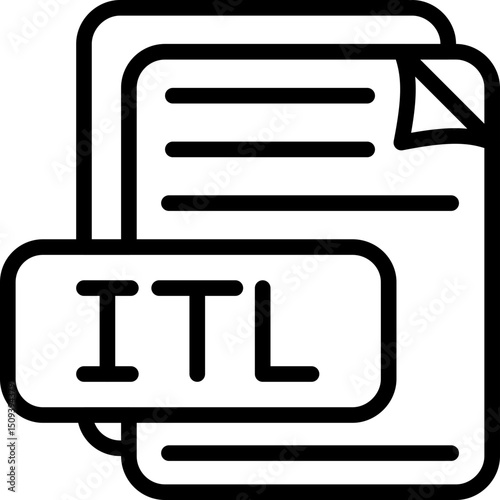 ITL File Format Icon