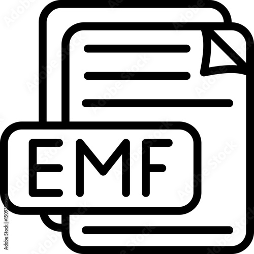 EMF File Format Icon