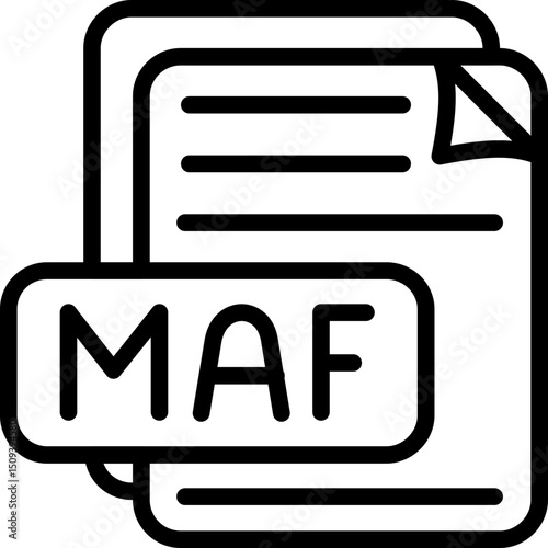 MAF File Format Icon
