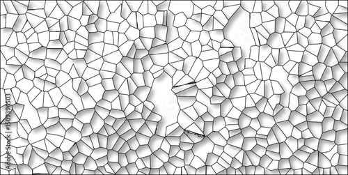 Abstract cell structure background with shadow and light created for science and design applications high quality vector graphic
