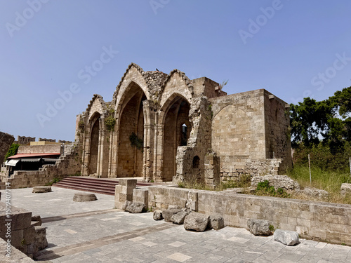 Rhodes old town Rhodes Greek island