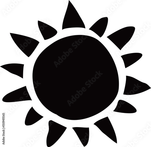 太陽のベクターイラスト	
