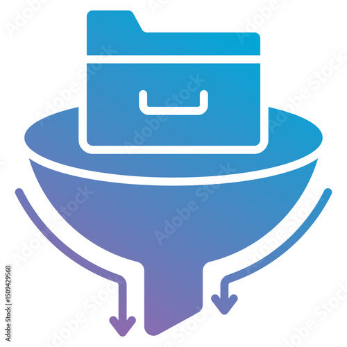 Data Filtering Icon