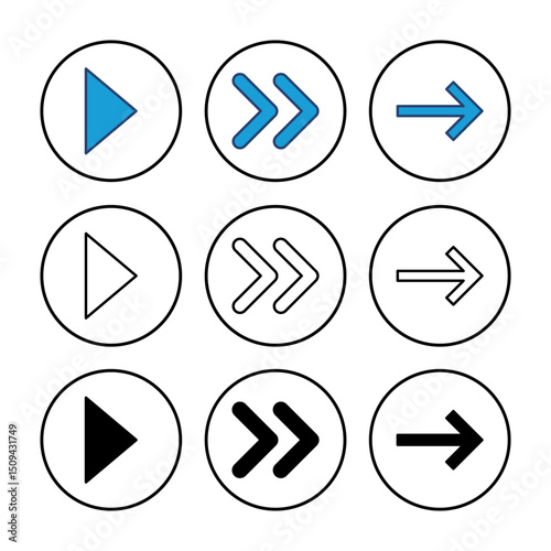 Arrow icon vector. Arrow symbol. Arrow sign for your web design.