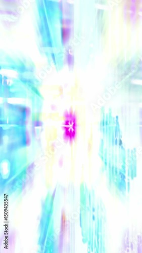 Futuristic digital technology screen. Video animation loop.