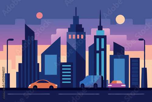 city in the night