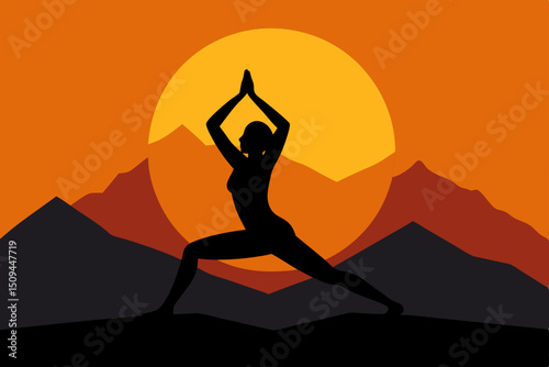 yoga on the beach