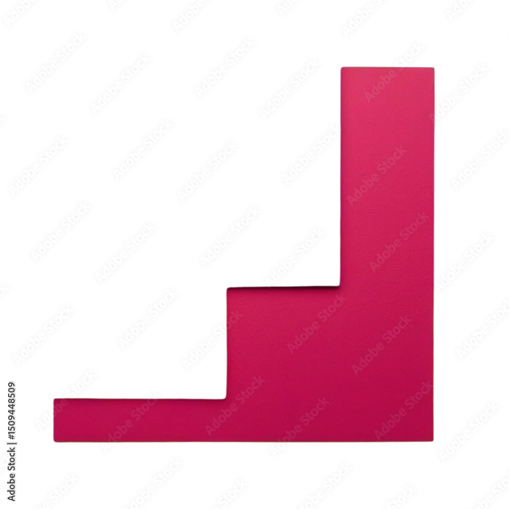 Abstract pink geometric shape design for modern art print and minimalist graphic element illustration style Abstract pink geometric shape design for modern art print and minimalist graphic element illustration style