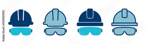 Helmet icon vector isolated on white background. Motorcycle helmets. Racing helmet. construction helmet icon. Safety helmet