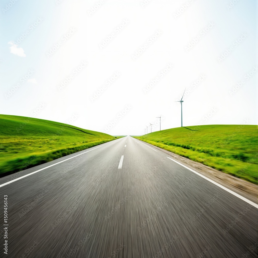 Fototapeta premium road in the countryside