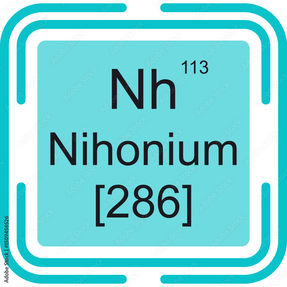 Nihonium Icon Nihonium Icon