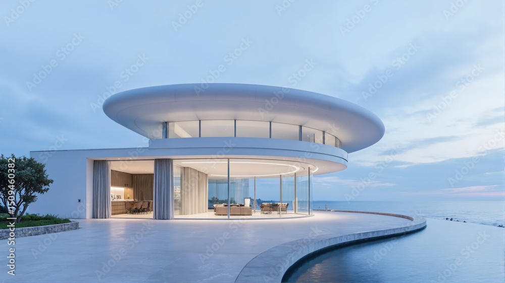 Fototapeta premium swimming pool in hotel