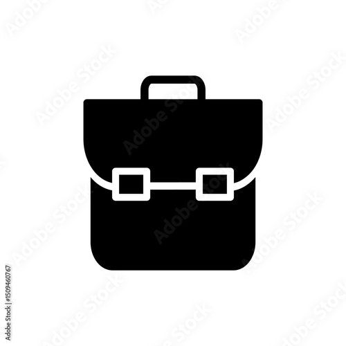 Briefcase icon symbol for apps and websites. suitcase sign and symbol. luggage symbol.