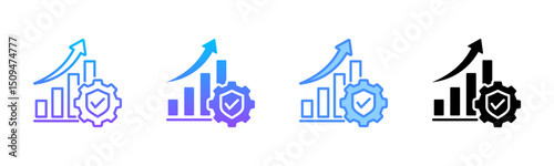 Reliability Multi Style Icon Set