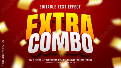 extra combo editable text effect