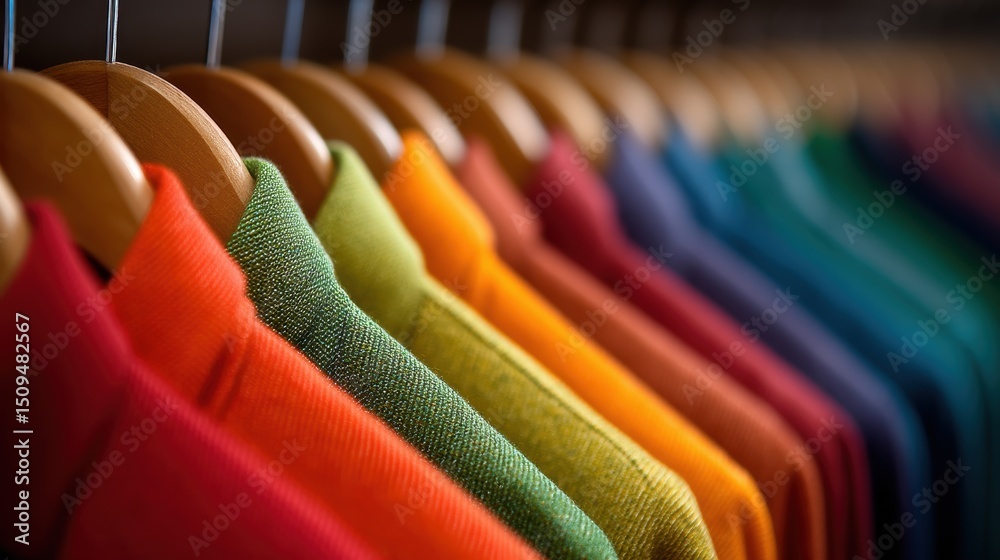 Fototapeta premium colorful t shirts
