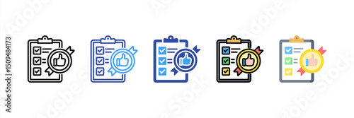 Standard Multi Style Icon Set