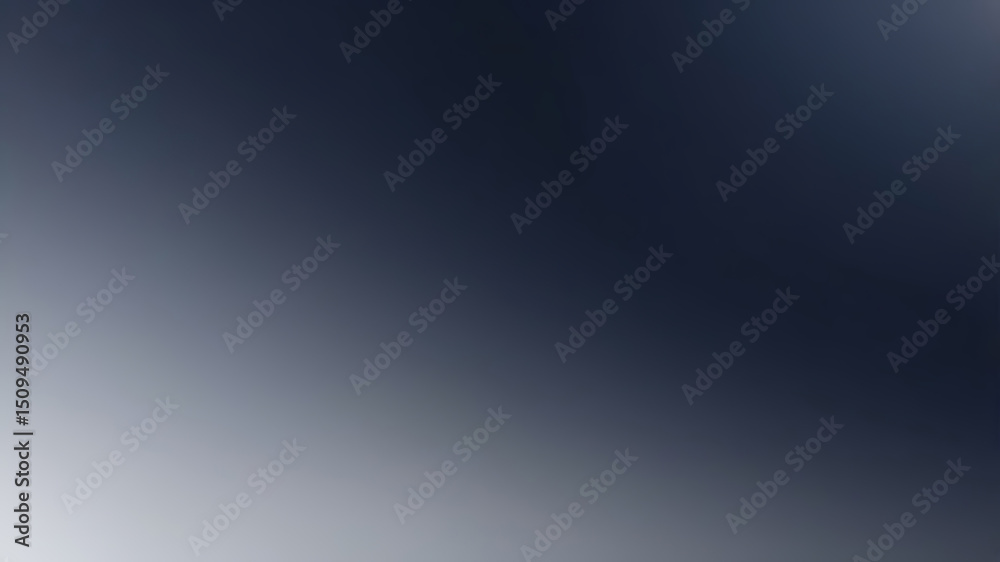 Fototapeta premium Dark Blue Grey Smooth Gradient Background with Subtle Lighting and Minimalist Texture | AI