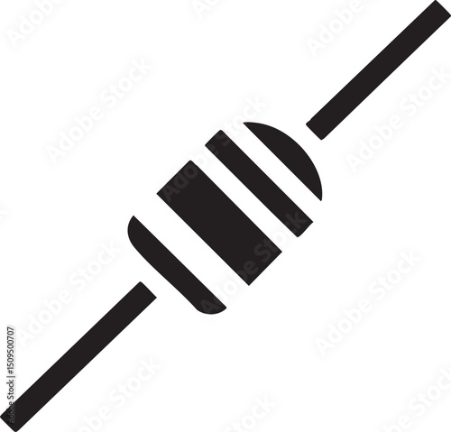 dark segmented intersects with a lighter parallel creating an abstract connection.