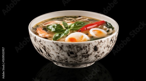 Spicy Shrimp Noodle Soup