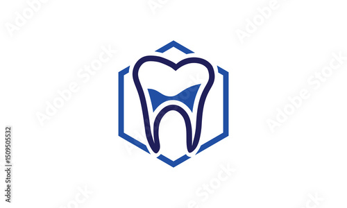 Dental filling logo design