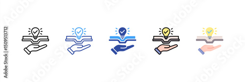 Feasibility Studies Multi Style Icon Set