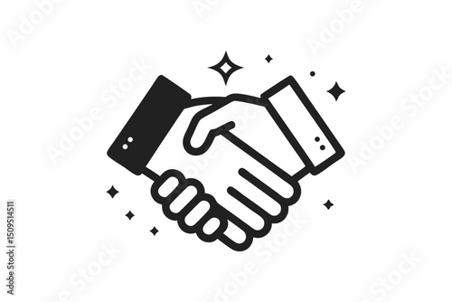 handshake icon teamwork