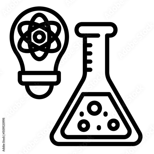 Innovation Lab  Icon Element For Design	