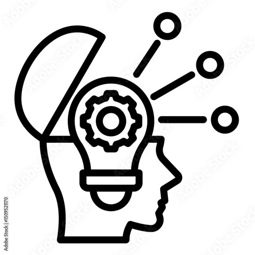 Open Innovation  Icon Element For Design	
