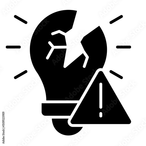 Disruption  Icon Element For Design	