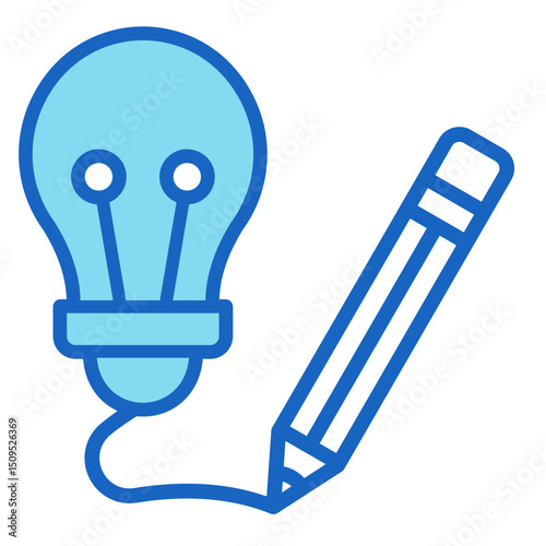 Creativity  Icon Element For Design	