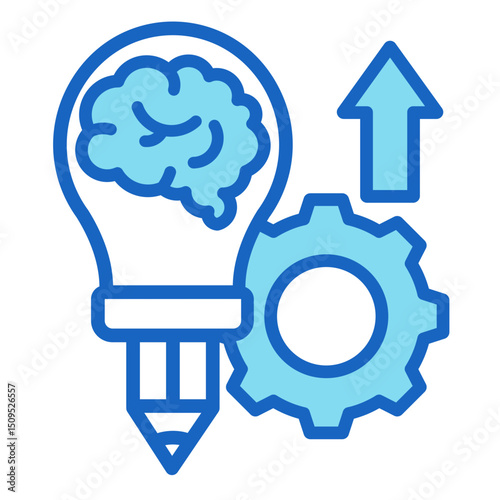 Design Thinking  Icon Element For Design	