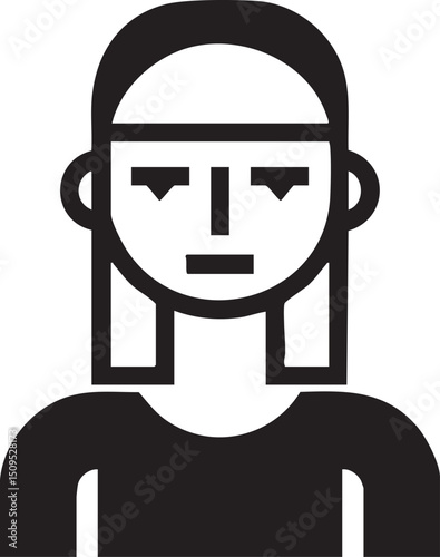 solitary individual gazes directly at the viewer with a thoughtful expression.