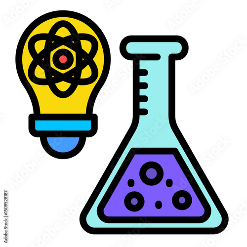 Innovation Lab  Icon Element For Design	