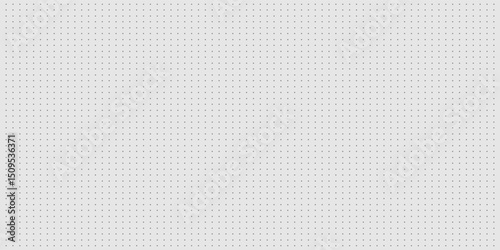 Black polka dots seamless pattern on white background. Halftone minimalist abstract wall in diagonal lines.