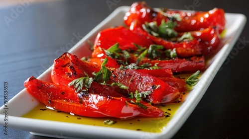 Roasted Red Peppers Sweet, Charred & Juicy Slices