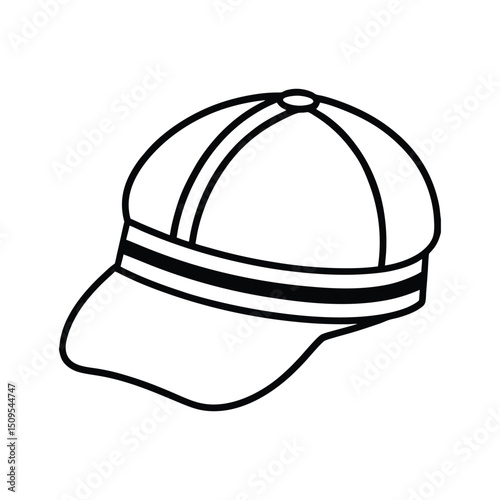 cap vector art 