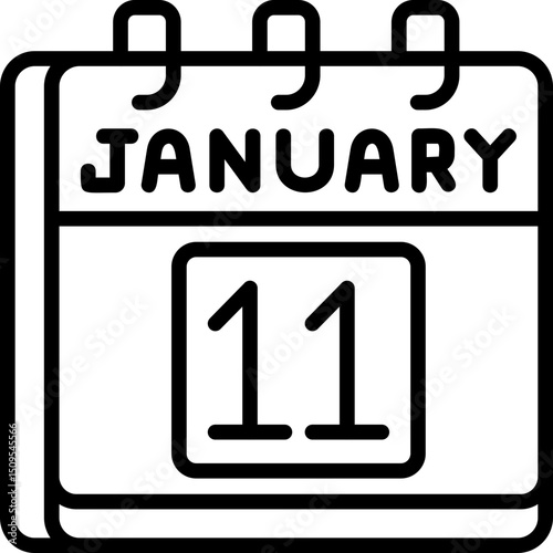January 11 Icon
