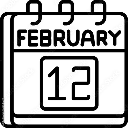 February 12 Icon